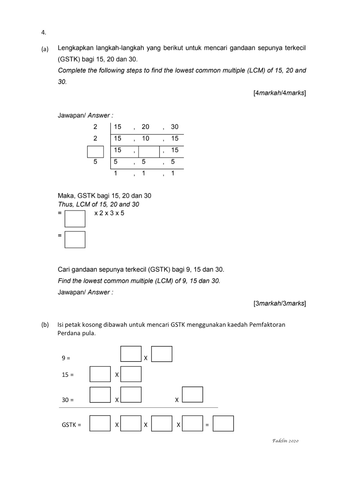 Mathematics is Fun: Jom Buat Lagi