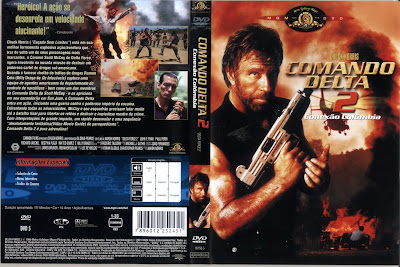 Comando Delta 2 Conexão Colômbia DVD Capa