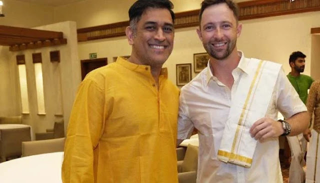 #SuperFam, #WhistlePodu, #Yellove, while Dhoni, dance steps, yellow kurta, the cricketer wedding, cricketer Bravo, dancing, MS Dhoni, MAK NEWS-21,