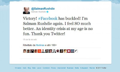 Salman Rushdie facebook