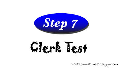Pakistan Army clerk test