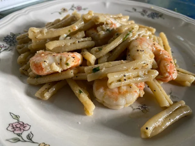 How to make Aglio Olio Pasta with Shrimps