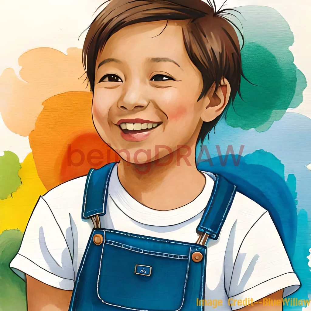 boy drawing easy