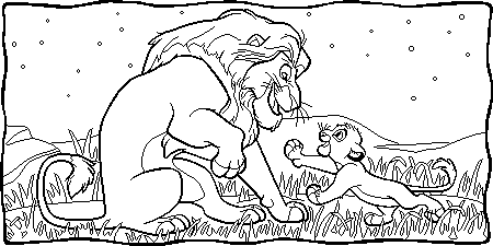 Lion King Coloring Pages