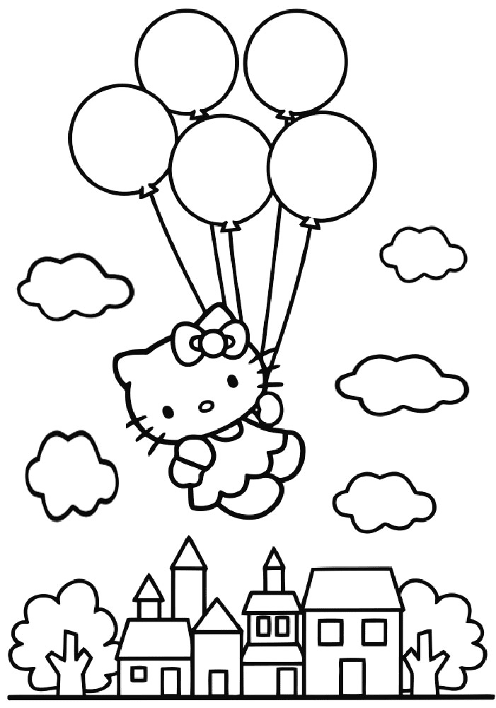  Mewarnai  Gambar Balon  Untuk Anak 