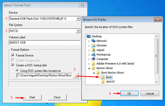 Cara membuat bootable norton ghost via usb flashdisk