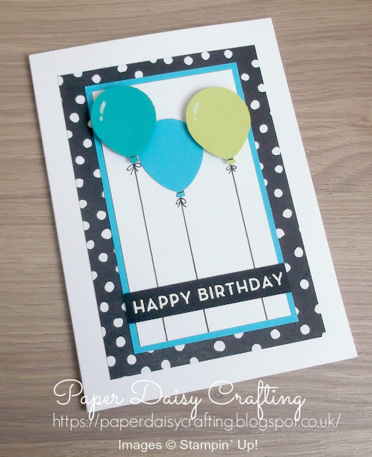 Balloon Bouquet punch from Stampin' Up!
