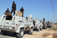 Egypt military in the Sinai