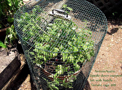 Annieinaustin upside down compost bin w handle