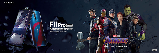 OPPO F11 Pro Avengers Limited Edition - Marvel Studios' Avengers Endgame