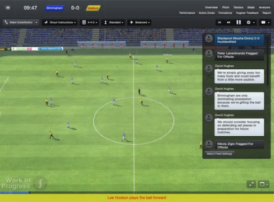 Football manager 2013 game screenshoot