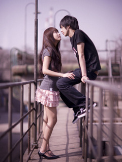  Wallpaper  on Mobi Styles  Romantic Couple Mobile Wallpapers 240x320