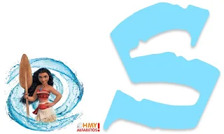 Alfabeto de Moana. Moanas Alphabet.