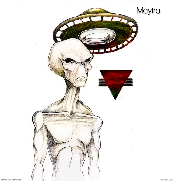 Image depicting The Maytra - A Malevolent Alien Race from Andromeda Galaxy known for their negative influence and parasitic nature.