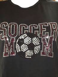 Rhinestone Soccer Mom 