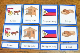 Country Study Philippines: 3 Part Cards