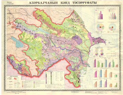 Azərbaycanın kənd təsərrüfatı xəritəsi (1992)