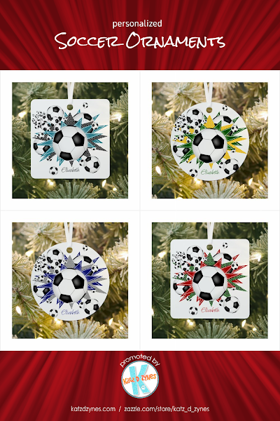 soccer ornaments collection
