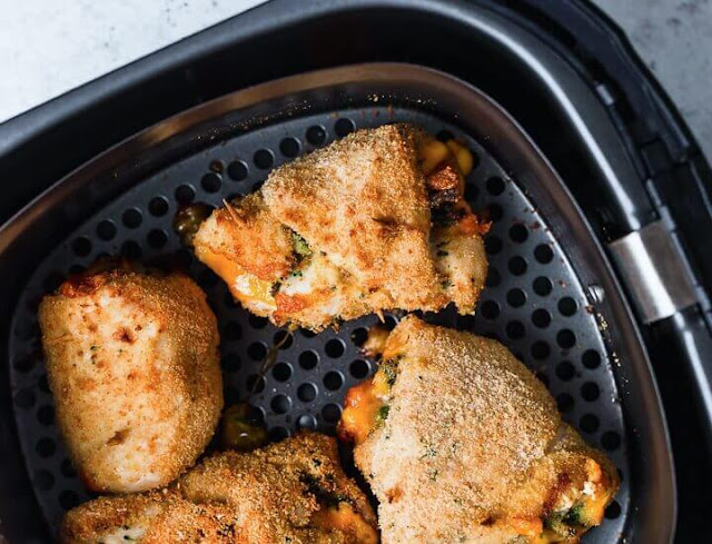 Air Fryer Stuffed Chicken breast