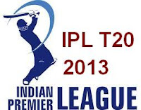 Indian Premier League - IPL T20, 2013 Live Cricket Streaming Video Score HD Online Sports TV Sony Six Max, Star Cricket, Sky Sports HD Cricket Channels.