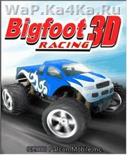 3D Bigfoot Racing Game 240x320 Screenshot