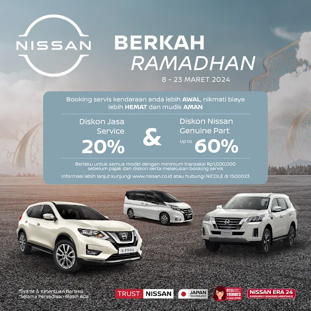 Diskon Nissan Genuine Parts