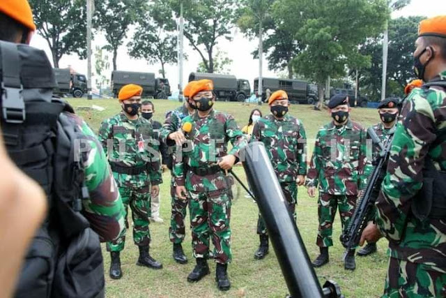 Hadi Tjahjanto Sidak Tiga Markas Komando Pasukan Khusus TNI