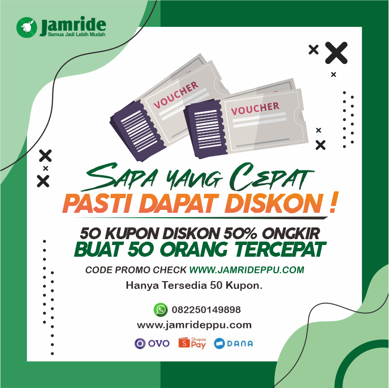 promo 50% ongkir sapa cepat pasti dapat diskon