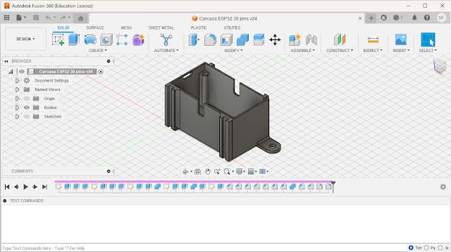 Proiectarea pieselor pentru imprimare 3D cu Fusion360