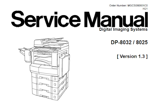 Panasonic DP-8032 Service Manual