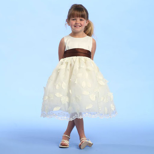 Special Occasion Dress IVORY Flower Girl BLOSSOM by Lito