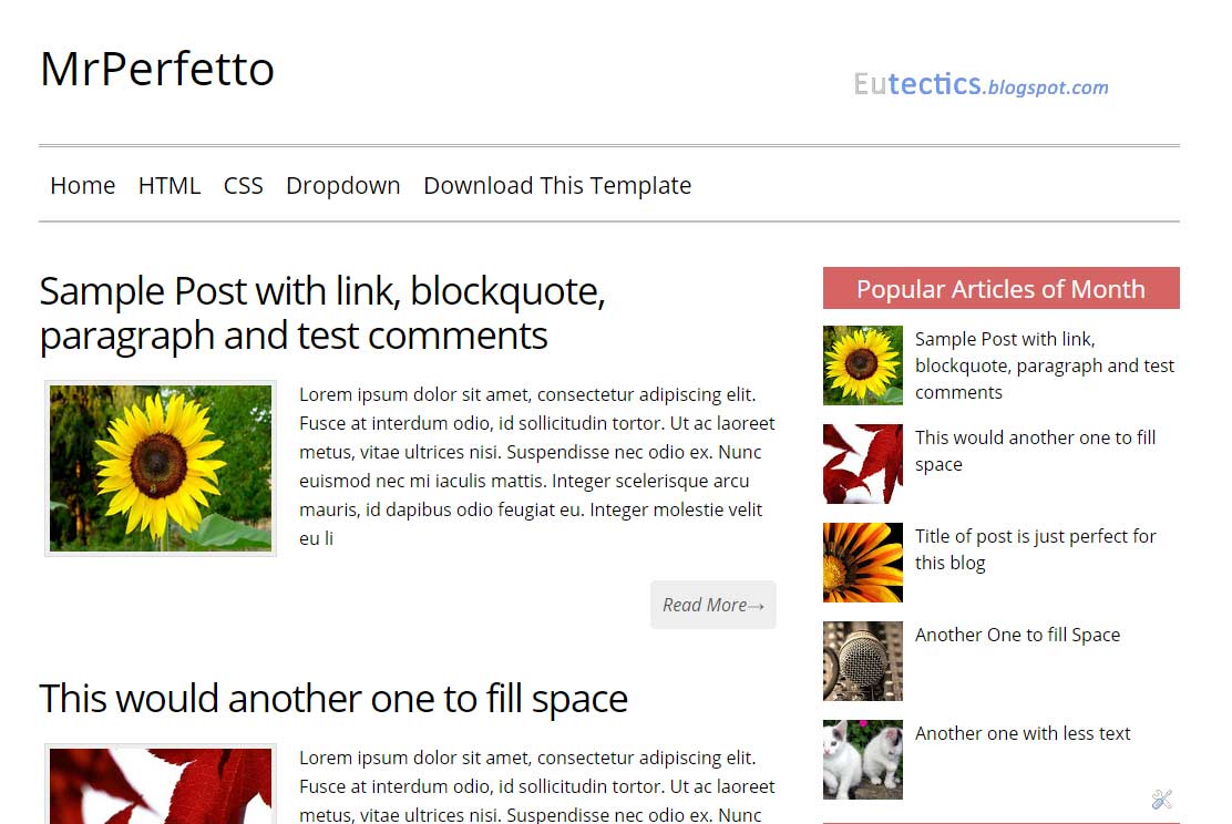 MrPerfetto Template Blogger Premium SEO Friendly Gratis