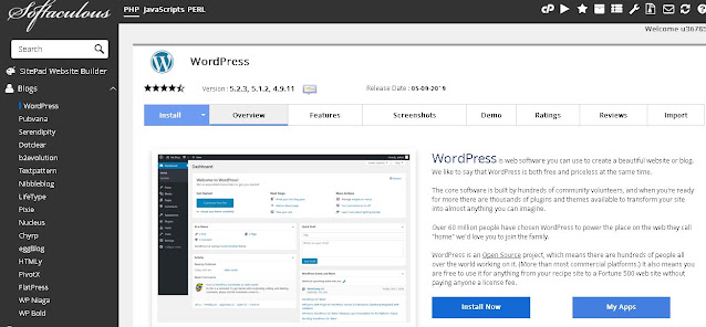 Cara Install Wordpress di Niagahoster