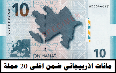 مانات اذربيجاني ضمن اغلى العملات - أكثر 10 عملات استقرارا | وظائف ناو