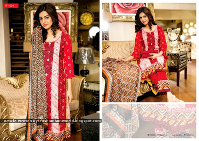 Pearl Lawn Collection 2015 By Falak Fabrics