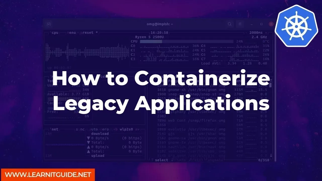 How to Containerize Legacy Applications