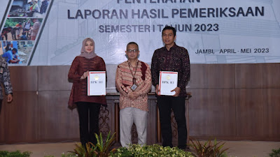 Hebat,Pemkab Batanghari Raih Opini WTP ke-8 kali