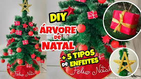 como fazer árvore de natal