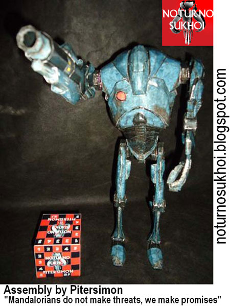 B2 Super Battle Droid Papercraft