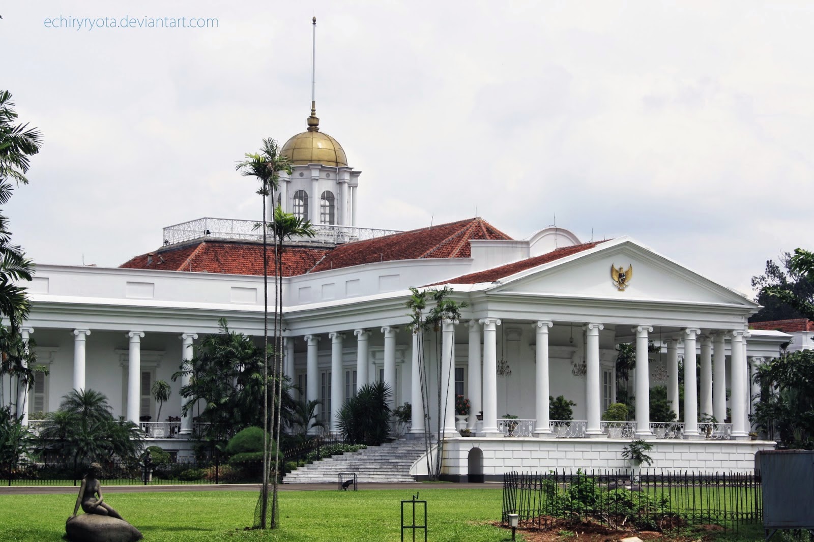 Sketsa Gambar Istana Negara