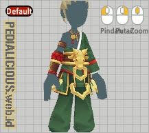 Gear Design Shen Nong Costume Male Lost Saga