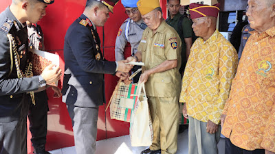 Peringati Hari Pahlawan Tahun 2023, Kapolda Sulteng Menjadi Irup di Polres Poso