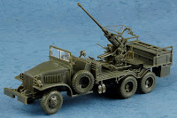 Hobby Boss 1/35 GMC Bofors 40mm Gun (82459) Colour Guide & Paint Conversion Chart