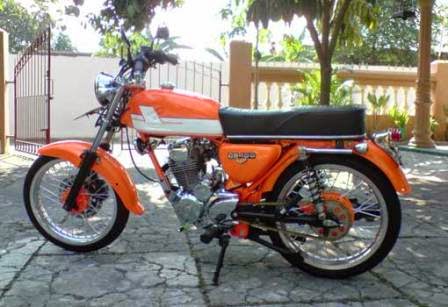 Modifikasi Honda CB 100 Terbaru