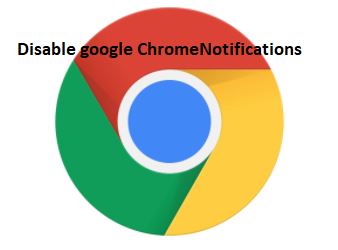 Turn off Notifications on Chrome in Windows 10