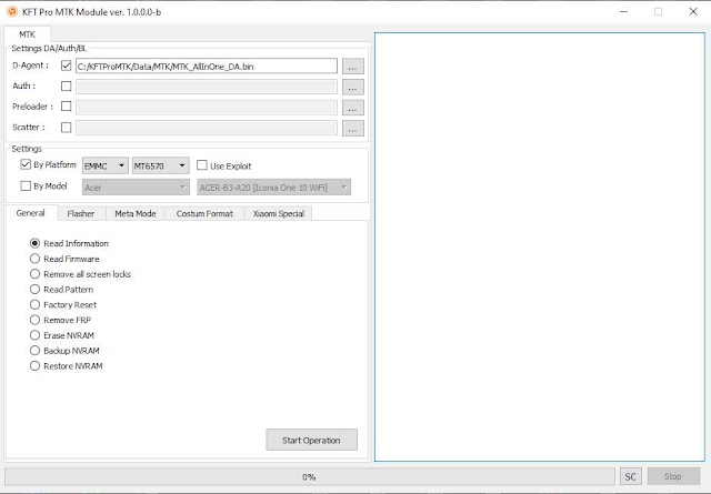KFT Pro MTK Module v1.0.0.0-b Free Download Setup Latest Ver