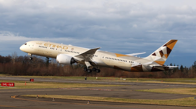 Etihad Airways Boeing 787-9 Dreamliner