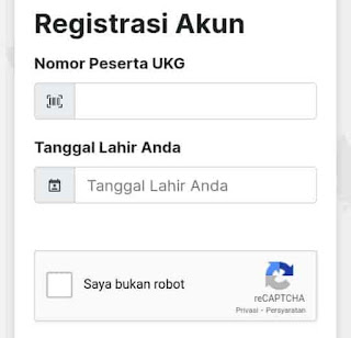 registrasi akun gtk