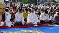 Pemkot Tanjungbalai Laksanakan Shalat Idul Fitri