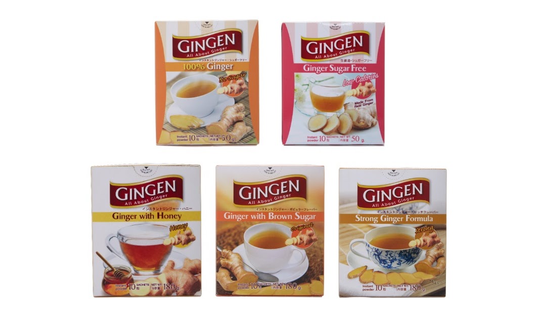 Gingen Ginger Tea and Nature Green Instant Lemongrass Drink – The Perfect Alternatives for Mooncake Pairing!